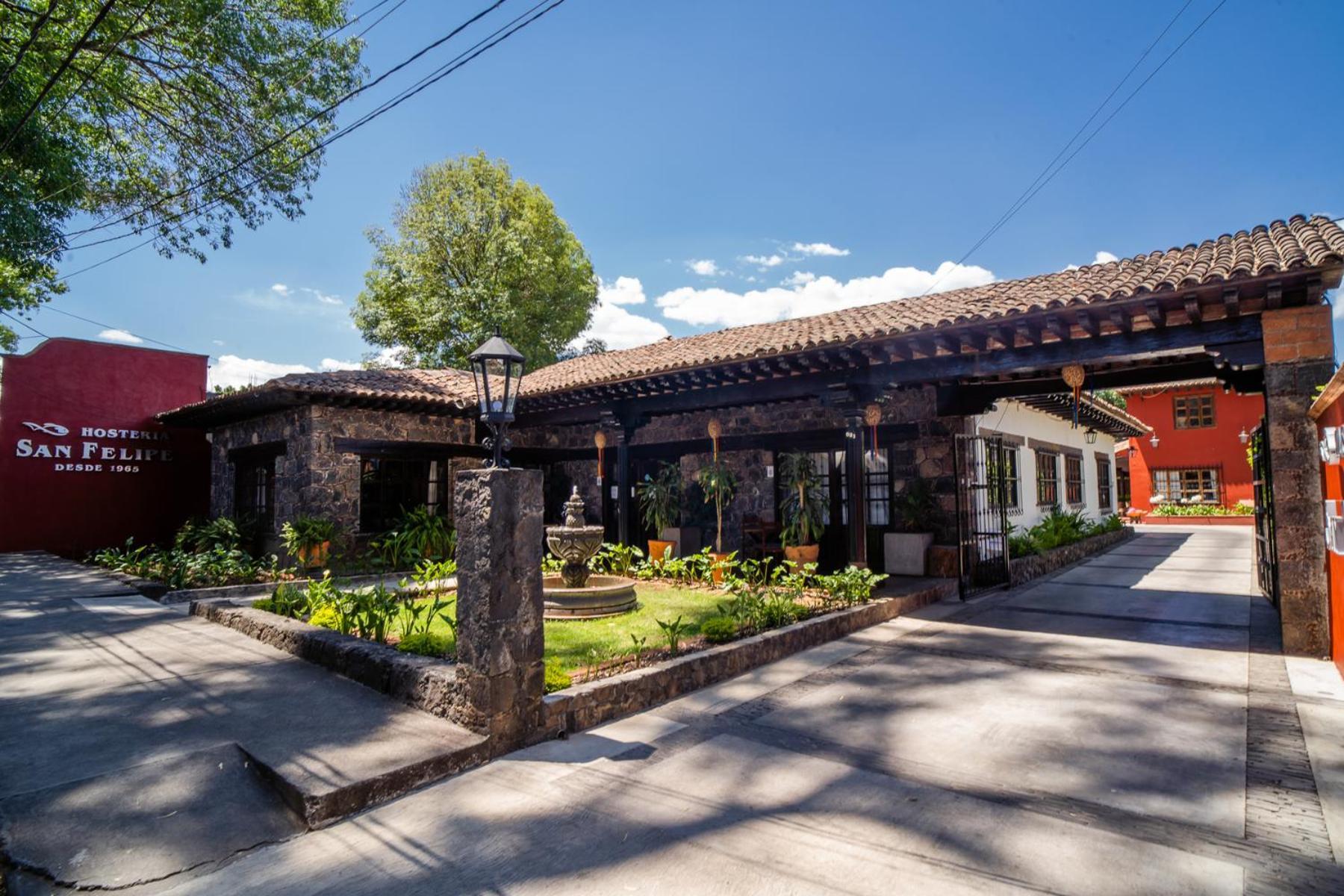Hosteria San Felipe ปาทซ์คูเอโร ภายนอก รูปภาพ