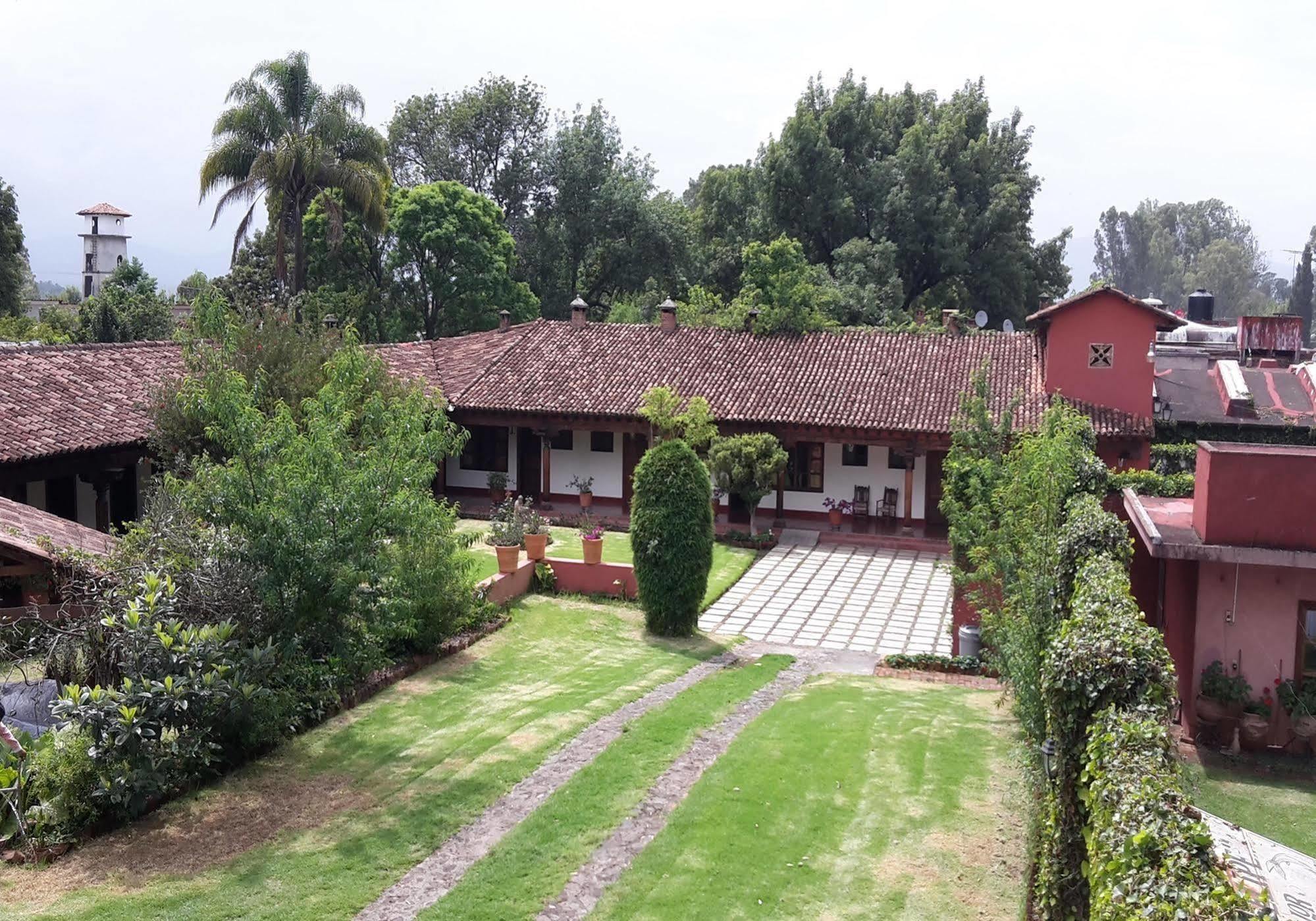 Hosteria San Felipe ปาทซ์คูเอโร ภายนอก รูปภาพ